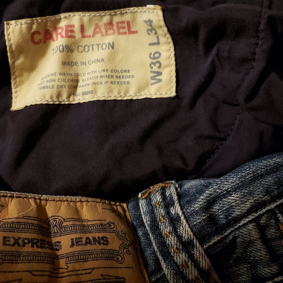 Express Jeans Kingston Classic Fit Regular Rise - Picture 2 of 5